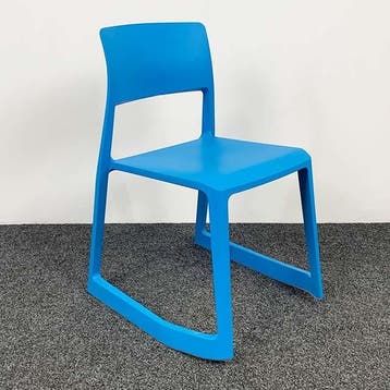 Vitra Tip Ton Stoel - Blauw, Huis en Inrichting, Ophalen of Verzenden, Gebruikt, Blauw