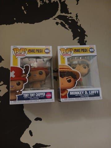 Funko - Funko Pop - One Piece - Monkey D. Luffy #98 & Tony