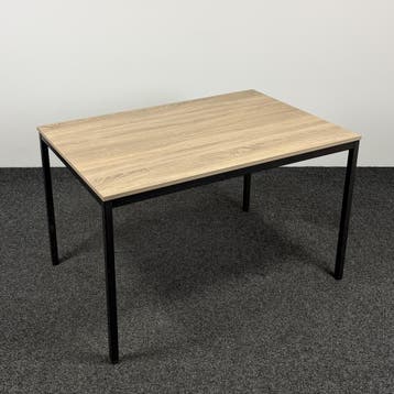 Kantinetafel - Midden Eiken Blad | 120 x 80 cm, Ophalen of Verzenden, Nieuw