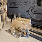 Dubbelwandig rookkanaal Ø150 V3 gekeurde Voordeelpakketten, Ophalen of Verzenden, Vrijstaand, Hout, Nieuw