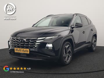 Zakelijke Lease |  Hyundai Tucson 1.6 T-GDI Comfort 4WD PHEV, Automaat, Stof, Gebruikt, Zwart