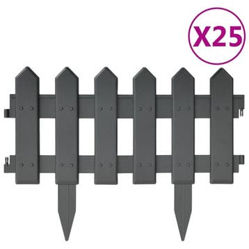 Tuinafscheiding 25-stuks | Tweedekansje | OP=OP, Tuin en Terras, Kunststof, Gebruikt, 25 tot 50 cm, 200 cm of meer