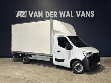 Renault Master 2.3 dCi 146pk Bakwagen 222cm Hoog Laadklep Eu, Stof, Gebruikt, Renault, Wit