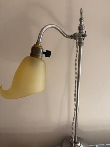 Tafellamp - Glas, Metaal