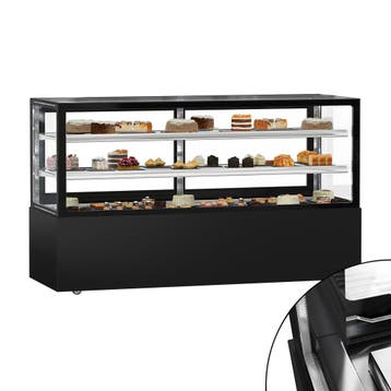 GGM Gastro | Koel- & Gebaksvitrine MADRID - 890 liter - |, Verzenden, Nieuw in verpakking