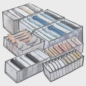 Opvouwbare Lade Organizer Set voor Ondergoed, Sokken en BH's, Verzenden, Nieuw