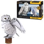 Cubic Fun National Geographic 3D Puzzel Sneeuwuil 32 Stukjes, Verzenden, Nieuw