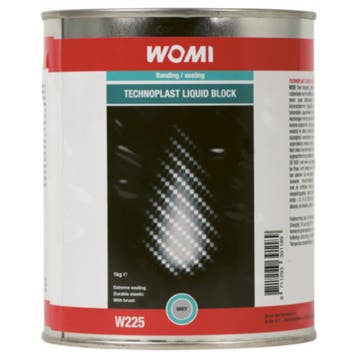 Womi W225 Technoplast Liquid Block+Kwast Grijs, Verzenden