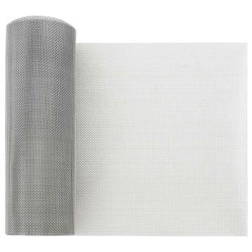 vidaXL Gaas Scherm 20 x 2000 cm 20 Mesh RVS 201, Verzenden, Nieuw, IJzer