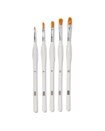 HEMA Schilderpenselen met platte punt - 5 stuks, Hobby en Vrije tijd, Verzenden, Nieuw
