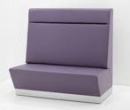 Treinbank - Wachtruimtebank - paars kunstleder, Zakelijke goederen, Kantoor en Winkelinrichting | Kantoormeubilair en Inrichting