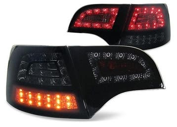 Achterlichten Audi A4 8E B7 05-08 Avant LED zwart, Auto-onderdelen, Ophalen of Verzenden, Nieuw