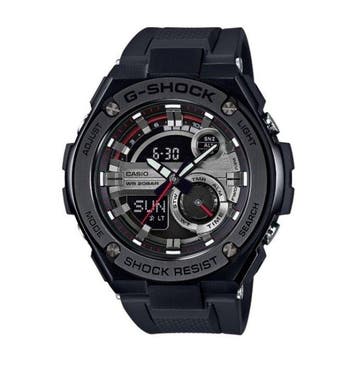 Casio - G-SHOCK G-STEEL Layered Bezel – All Black - Zonder, Sieraden, Tassen en Uiterlijk, Nieuw