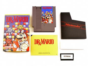 Dr. Mario (German) [Nintendo NES], Spelcomputers en Games, Games | Nintendo NES, Ophalen of Verzenden, Zo goed als nieuw