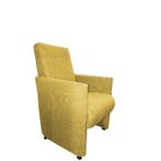 Eetkamerstoel Rob - eetkamerstoelen - Geel, Nieuw, Stof