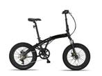 Pacto One Vouwfiets 20 Inch 6 Versnellingen M.disc Zwart, Ophalen of Verzenden, Nieuw