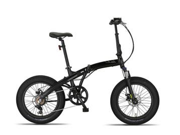 Pacto One Vouwfiets 20 Inch 6 Versnellingen M.disc Zwart, Fietsen en Brommers, Ophalen of Verzenden, Nieuw