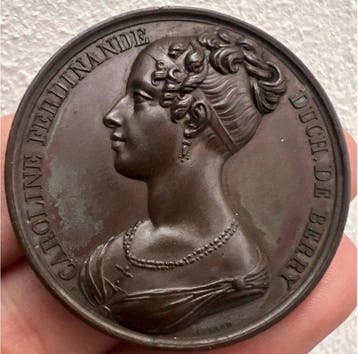 Italië. Medal Napoli Ferdinando IV (I) di Borbone,