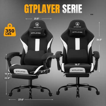 Ergonomische Bureaustoel -  Office Chair - Gamestoel - Volwa, Verzenden, Zo goed als nieuw