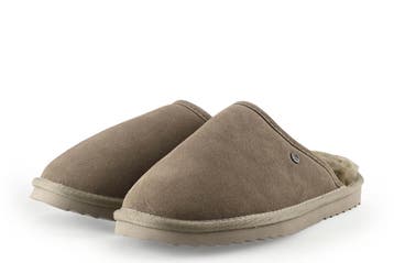 Warmbat Pantoffels in maat 40 Bruin, Bruin, Verzenden, Warmbat, Zo goed als nieuw