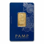 1/2 oz  Goudbaar - Pamp Suisse - Lady Fortuna, Verzenden, Goud