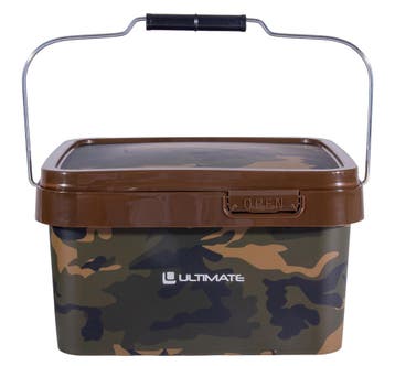 Ultimate Camo Bait Bucket 5L, Verzenden, Nieuw, Overige typen