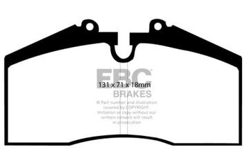 EBC 96-98 Porsche 911 (993) 3.6 Carrera 4S Redstuff Rear, Ophalen of Verzenden, Nieuw