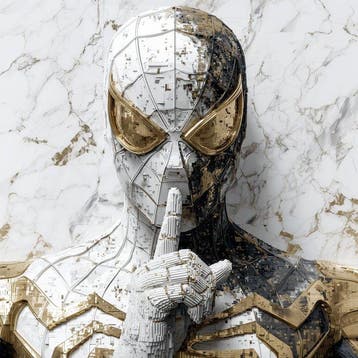 Artxlife - Silence is Golden, Spider-Lego, Nieuw