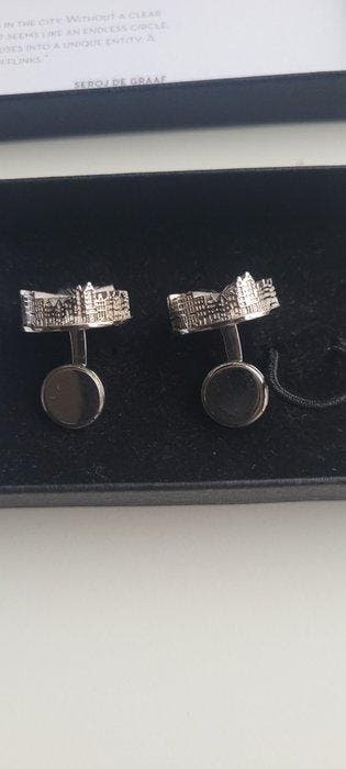 Zonder minimumprijs - Manchetknopen Zilver