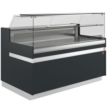 Gekoelde uitstaltoonbank EN & GN, lage ruit , geventileerd,, Verzenden, Nieuw in verpakking, Koelen en Vriezen