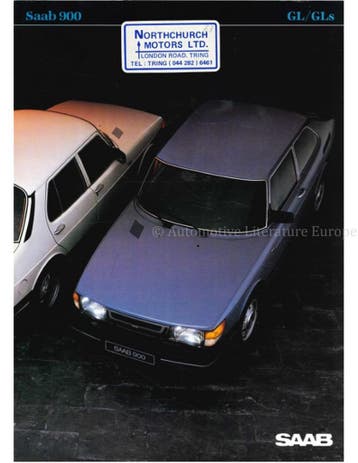 1984 SAAB 900 GL | GLS BROCHURE ENGELS, Boeken, Nieuw, Author