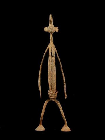 Schwarzeisen-figuur - Mumuye - Nigeria (Zonder minimumprijs)