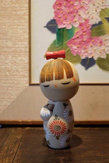 Aoki Reiwa - Beeldje,  - 13 cm - Hout