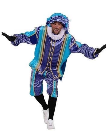 Pietenpak Bilbao met Cape Turquoise-Blauw - S, Verzenden, Nieuw