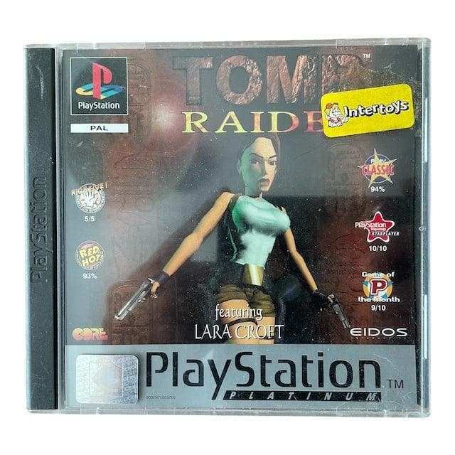 Tomb Raider (Platinum) (PS1) (TWEEDEHANDS), Spelcomputers en Games, Games | Sony PlayStation 1, Verzenden