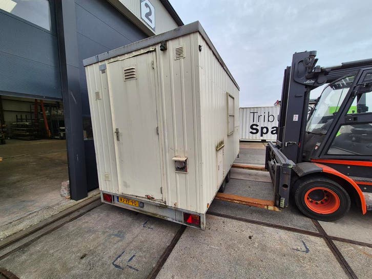 Keetwagen schaftwagen 4m snelverkeer HS-1554, Zakelijke goederen, Machines en Bouw | Keten en Containers, Verzenden