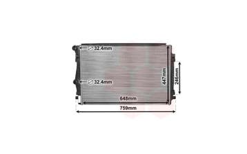o.a Golf Radiator 1.4 TSi HD / 1.4 GTE hybrid / 2.0 TDi H..., Ophalen of Verzenden, Nieuw, Volkswagen