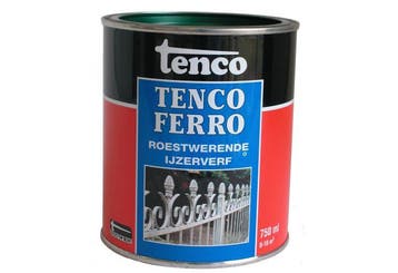 - Tencoferro ijzerverf Grijs-405 750ml, Ophalen of Verzenden, Nieuw, Grijs