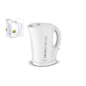 Kiwi waterkoker 1,7L KK-3303 wit, Ophalen of Verzenden, Nieuw