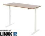 Linak PLUS elektrisch zit/sta bureau, 160x80 cm, Overige plaatsen, Ophalen of Verzenden, Nieuw in verpakking, Bureau