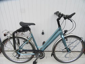 Jan Janssen Trans Alpine lage opstap vakantiefiets, v4454, 28 inch, Velgrem, Meer dan 20 versnellingen, Ophalen