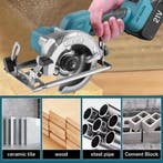 Cirkelzaag  invalzaag 125mm 18V BORSTELLOOS NU met ZAAGBLAD, Verzenden, Nieuw