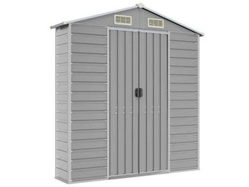 Veiling - VidaXL metalen muurkast grijs 40x191x198cm, Tuin en Terras, Nieuw