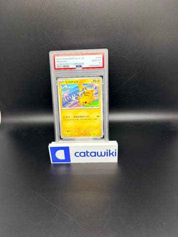 Pokémon - 1 Graded card - Pikachu SV-P 197 PSA 10 Promo, Nieuw