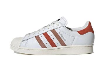 adidas Superstar Crystal White Preloved Red, Nieuw