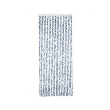 Chenille Caravan vliegengordijn blauw/grijsmulti 56x180cm, Verzenden, Nieuw