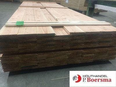 vellingdelen douglas, Doe-het-zelf en Verbouw, Hout en Planken, Overige houtsoorten, 300 cm of meer, Minder dan 25 mm, Nieuw, Plank