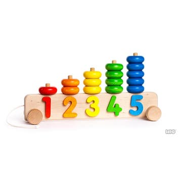 Bajo Houten Telraam Stapelbord op W van €45,99 voor €36,79, Ophalen of Verzenden, Nieuw