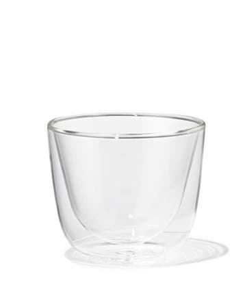 HEMA Mok 180ml borosilicaatglas dubbelwandig, Hobby en Vrije tijd, Theezakjes, Verzenden