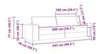 Cozy Grey 2-in-1 Sofa Bed – Ruimtebesparend en Multifunction, Verzenden, Nieuw